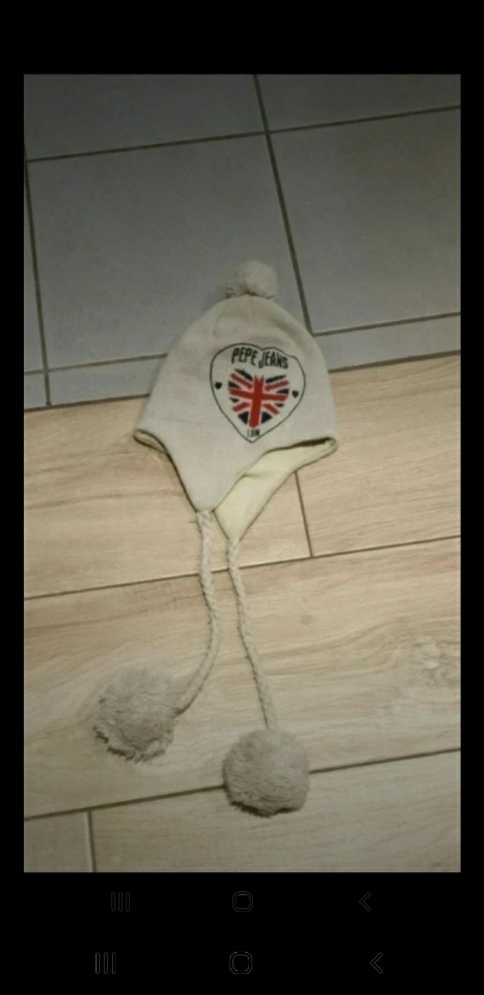 Bonnet péruviens fille pepe jeans 5/8 ans