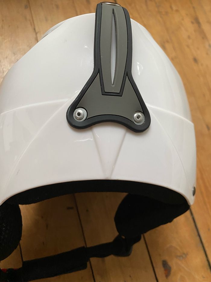 Casque de ski blanc décoré XXS Snoxx - photo numéro 6