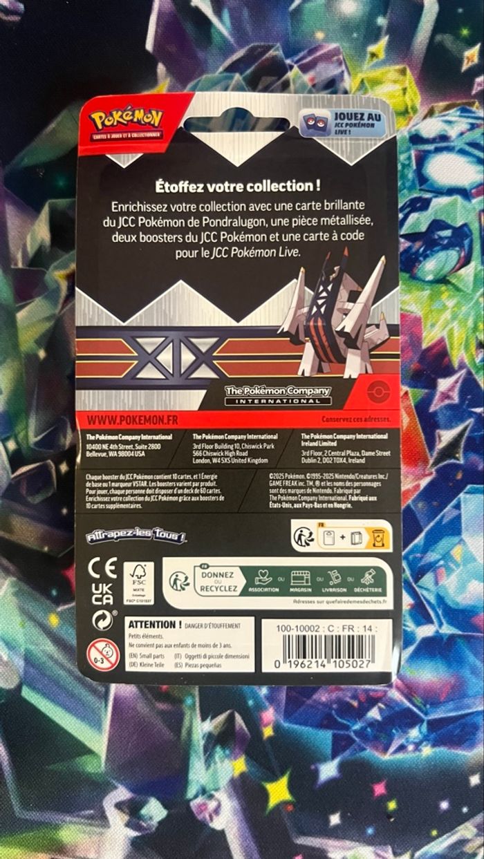 Duo pack Pokémon pondralugon - photo numéro 2