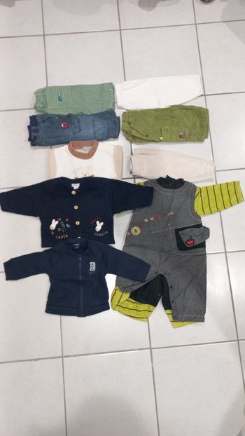 Lot vêtement garçon - hiver  - 6m