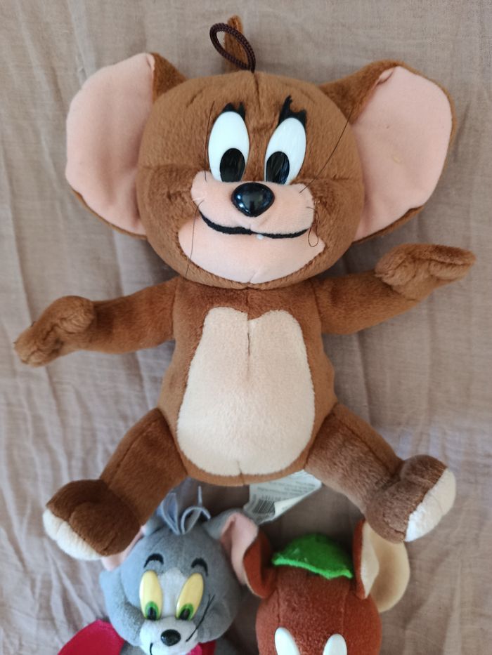 Lot de 3 peluches tom et Jerry - photo numéro 6