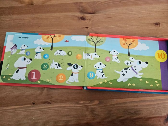 Livre 1,2,3 p'tits chiens Éditions Milan - photo numéro 13