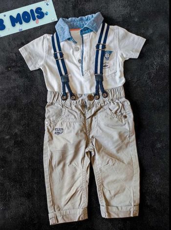 Ensemble 3  mois  chic