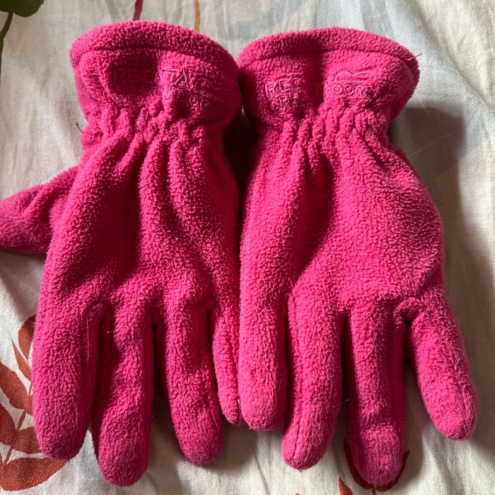Gants rose 4-6ans