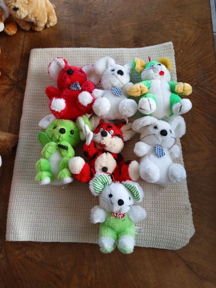 Lot de 7 peluches souris 🐭