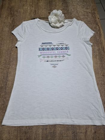 Magnifique tee-shirt fille IKKS