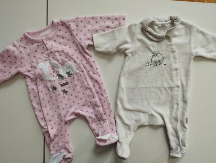 Lot de 4 pyjamas bébé fille