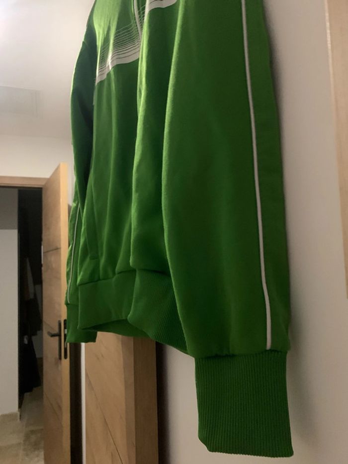 Veste survêtement verte Puma - photo numéro 6
