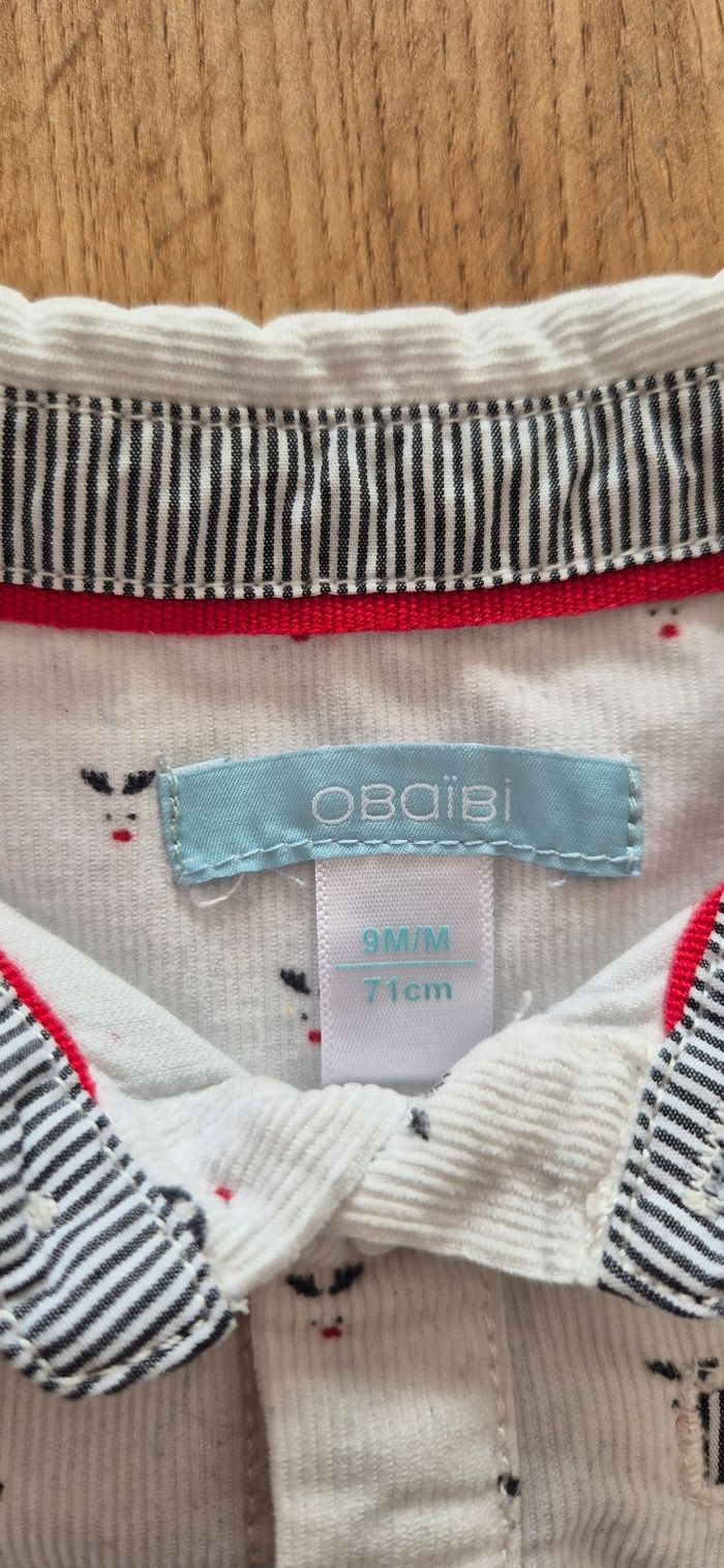 Chemise obaibi blanche - photo numéro 3