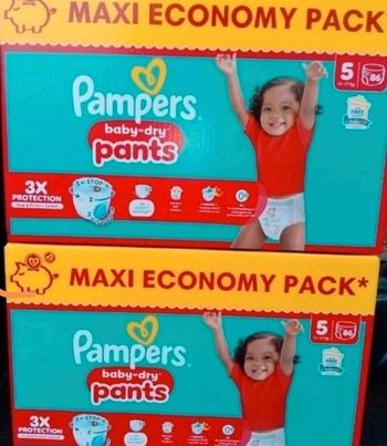 Couches pampers pants taille 5