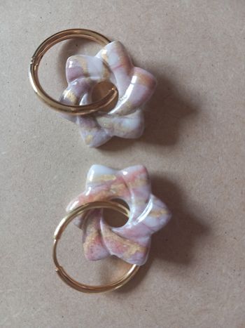 Boucles d'oreilles fantaisistes 