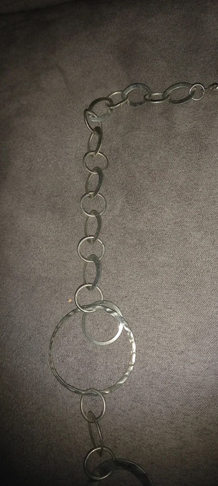 Collier anneaux rond - photo numéro 3