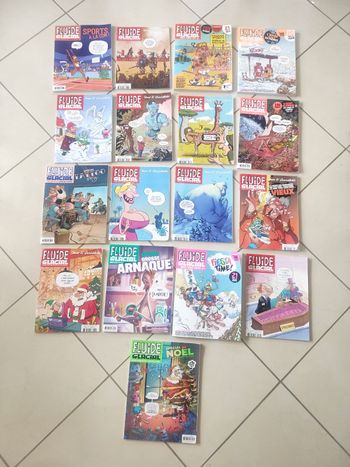 Lot de fluide glacial