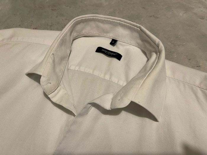 Chemise habillée blanche - Jean Chatel - T. 41