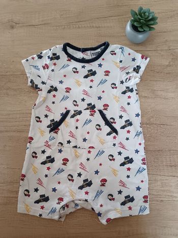 Combishort bébé garçon