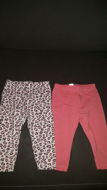 2 leggings T.6M
