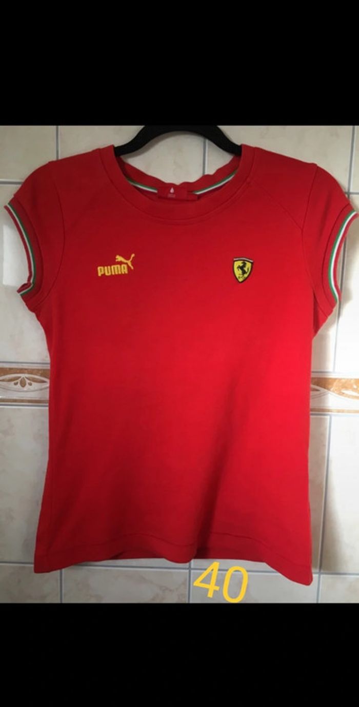 Tee shirt Puma Ferrari