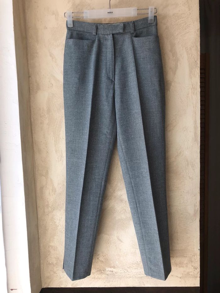 Pantalon à pinces gris Trucco 38