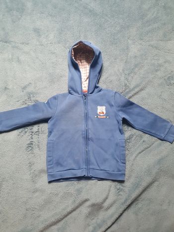 Veste à zip sergent major 4 ans garçon