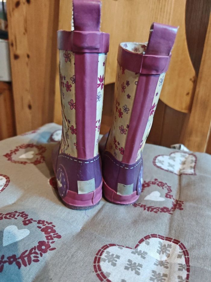 Bottes de pluie Minnie taille 24 - photo numéro 2