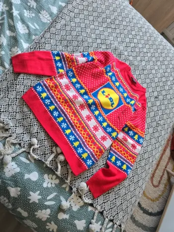 Pull de Noël LIDL