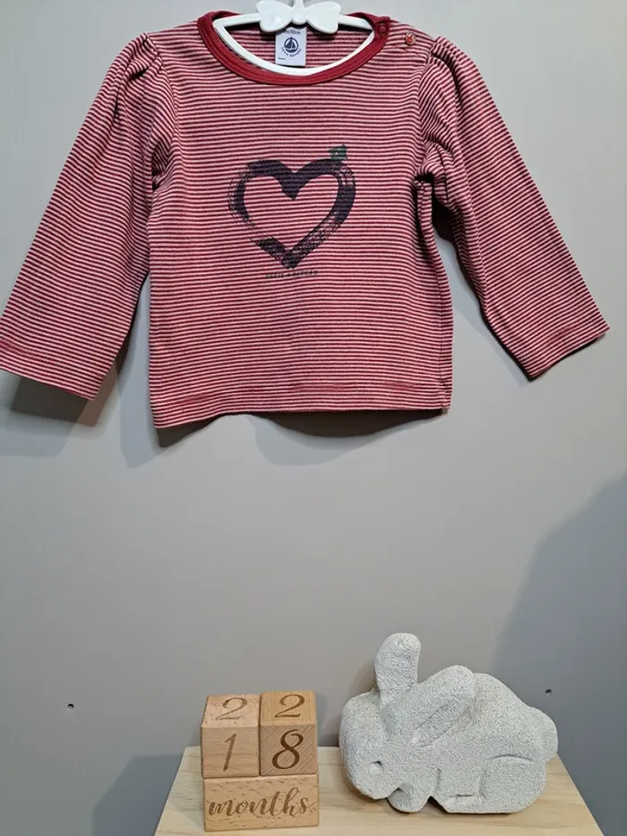 T-shirt - Petit Bateau - 18 mois