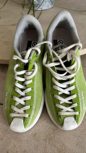 Baskets  SCARPA vert anis