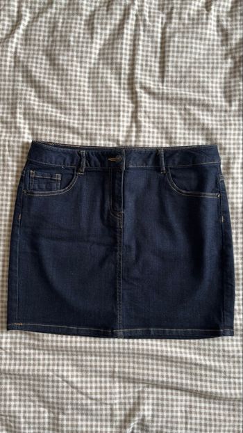 Jupe courte en jean T40 Etam