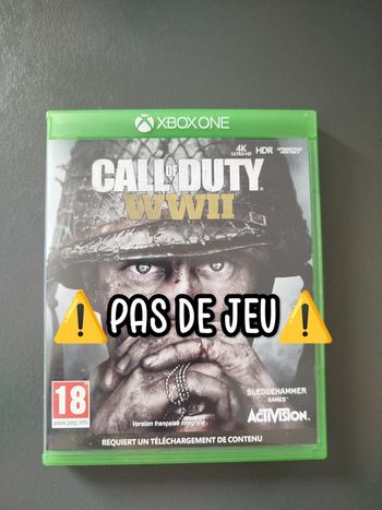 Boîtier call of duty WWII Xbox one