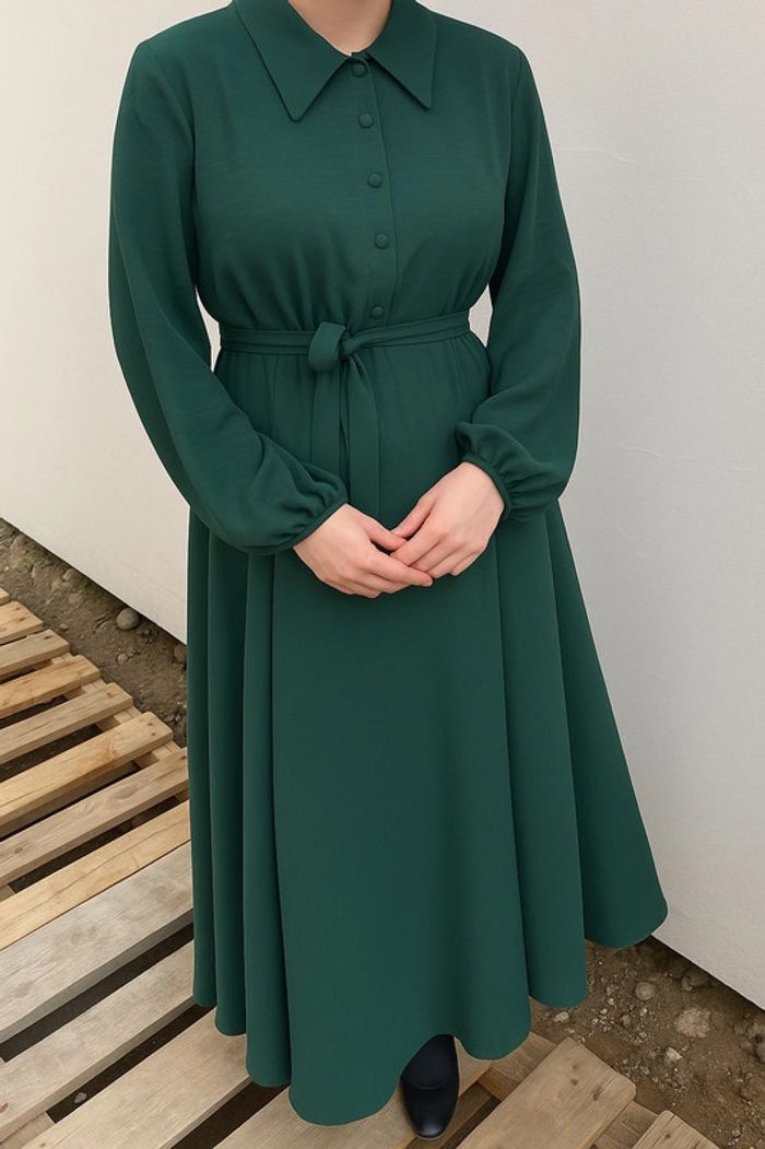 Ma jolie robe vert émeraude