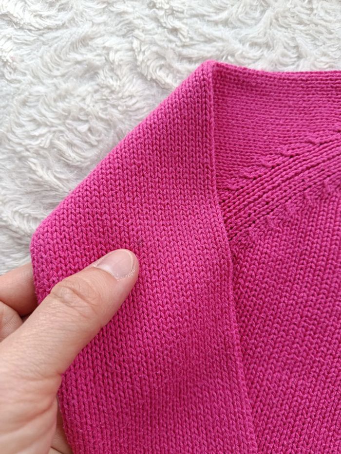 Robe pull manches longues Fille 18 mois maille Grain de blé - photo numéro 11