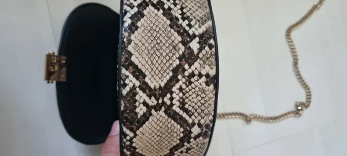 Sac bandoulière python serpent mango - photo numéro 4
