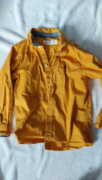 Chemise garçon manche longue