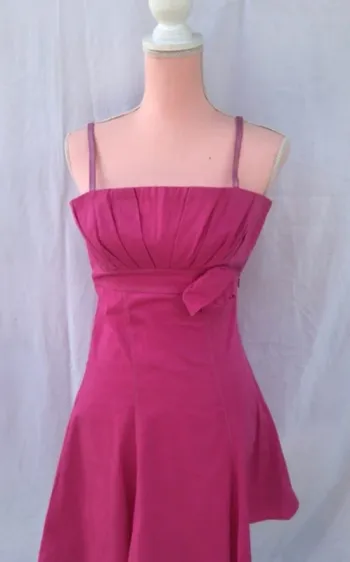 Robe de bal rose