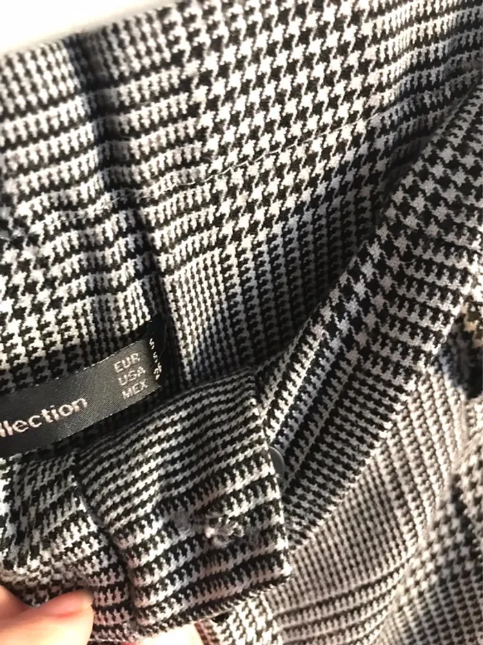 Short d’hiver à carreaux Zara taille S - photo numéro 6