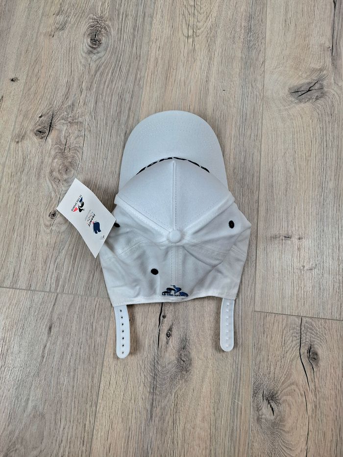 Casquette – Cap – Le Coq Sportif – France – Équipe de France – Blanc – Taille Unique – Neuve - photo numéro 6