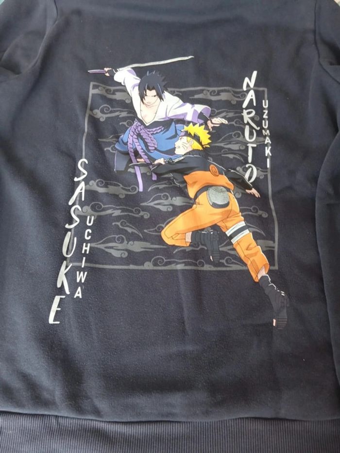 Sweat Naruto Shippuden t s bleu marine - photo numéro 5