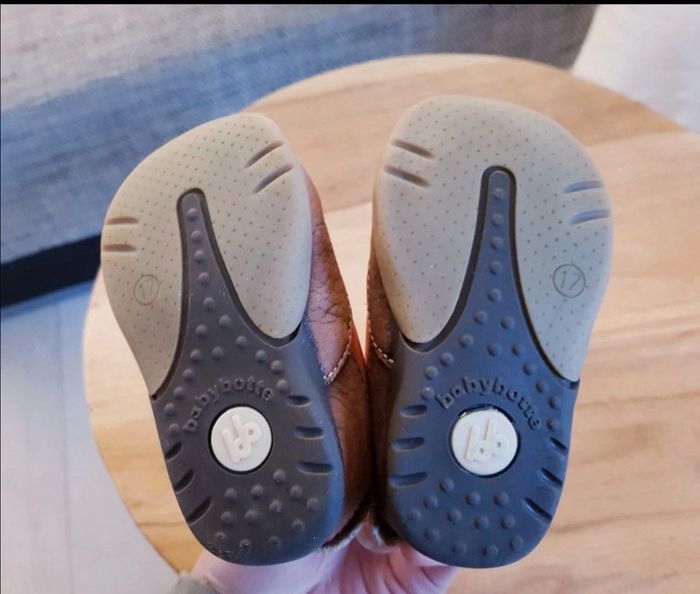🌺Babybotte Chaussure de marche garçon bébé cuir taille 17 - photo numéro 2