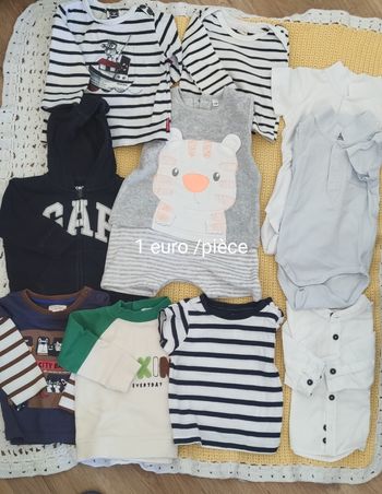 Hauts de vêtements bébé