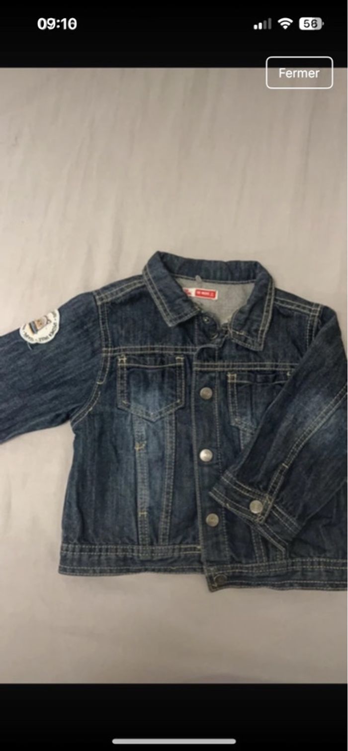 Veste en jean 18 mois
