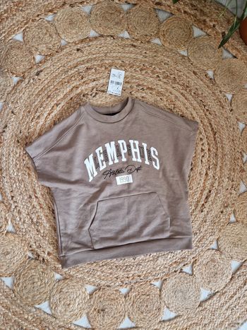 Sweat sans manches style américain neuf avec étiquette 🏷 Kiabi 🦊4 ans🦊
