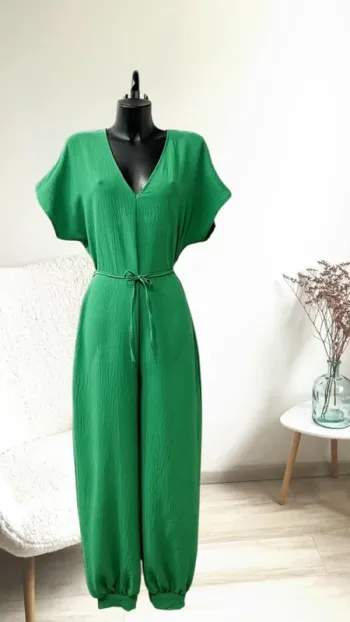 Superbe combi verte unie