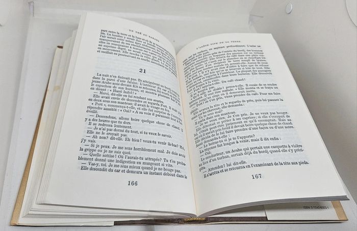 "Un thé au Sahara", de Paul Bowles.
296 pages.
ISBN : 2.7242.6003.1 - photo numéro 5