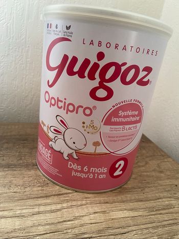 Guigoz lait 2ème  âge