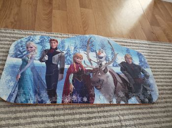 Puzzle grand format en mousse reine des neige