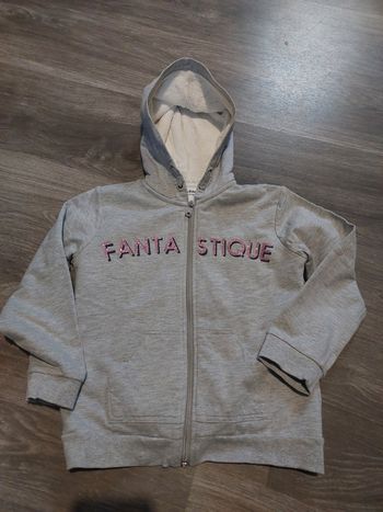 Veste zippée fille
