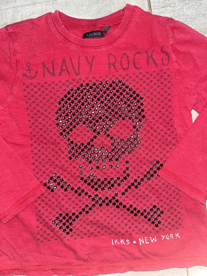 T-shirt IKKS 4ans - photo numéro 2