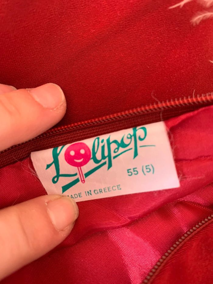 Jolie robe rouge 5 ans - photo numéro 6