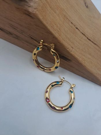 💎 Boucles d'oreilles en acier inoxydable ! 💎