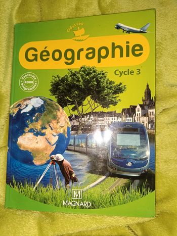 Manuel de géographie cycle 3